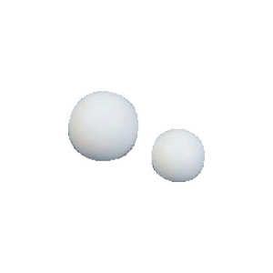 フロンケミカル フッ素樹脂(PTFE)球 鉄芯入 6.35Φ×3.17Φ フッ素樹脂(PTFE)球 鉄芯入 6.35Φ×3.17Φ NR0309-001