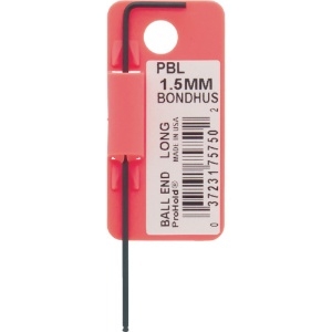 ボンダス プロホールド[[R]](ネジつかみ機能付L-レンチ) 1.5mm PBL1.5MM PBL1.5