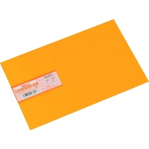 光 ポリスチレン板 オレンジ透明 200×300×0.5mm PS2035-6