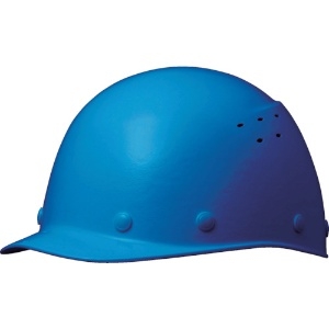 ミドリ安全 FRP製ヘルメット 野球帽型 通気孔付 ブルー SC-9FVRA-KP-BL
