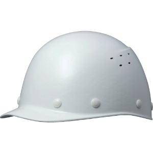 ミドリ安全 FRP製ヘルメット 野球帽型 通気孔付 ホワイト SC-9FVRA-KP-W