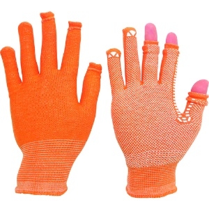 ミドリ安全 指先が使える手袋 スライドタッチeks (調温・消臭効果) オレンジ L 指先が使える手袋 スライドタッチeks (調温・消臭効果) オレンジ L STCH-EKS-OR-L