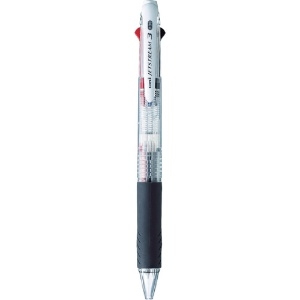 uni 【販売終了】ジェット3色ボールペン 透明 10本入り SXE340038.T_set