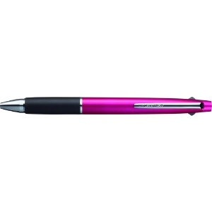 uni ノック式3色ボールペン0.5mmピンク SXE380005.13