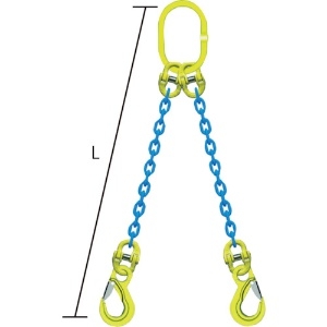 マーテック 2本吊りチェンスリングセット L=1.5m 2本吊りチェンスリングセット L=1.5m TA2-EKN-10 画像2