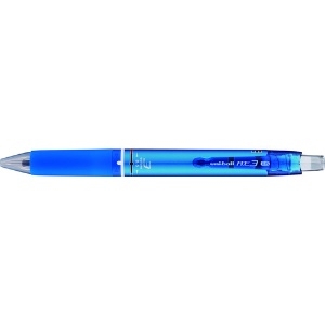 uni 消せる3色ゲルインクボールペン ライトブルー URE350005.8