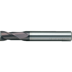 三菱K 2枚刃バイオレット ハイススクエアエンドミルショット刃長(S)5mm VA2SSD0500