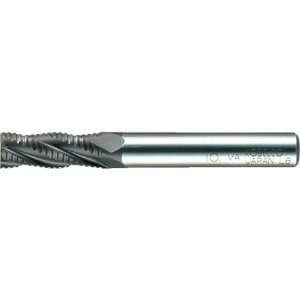 三菱K 4枚刃バイオレット ハイススクエアラフィングエンドミルミディアム刃長(M)6mm VAMRD0600