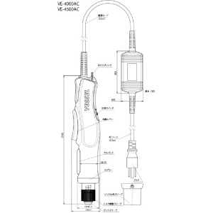 ベッセル 電動ドライバー VE-4500AC 電動ドライバー VE-4500AC VE-4500AC 画像2