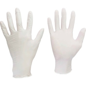 ミドリ安全 ニトリル使い捨て手袋 粉なし 白 S (100枚入) VERTE-751K-S