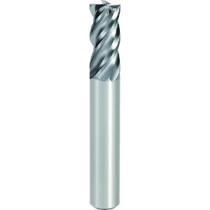 三菱K 4枚刃スマートミラクル制振 超硬スクエアエンドミルミディアム刃長(M)3.5mm VQMHVD0350