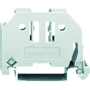 WAGO DIN35レール用ワンタッチ式エンドストップ 6mm幅 (10個入) 249-116-PK