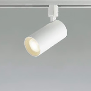 コイズミ照明 LEDシリンダースポットライト プラグタイプ 白熱球60W相当 散光配光 調光 温白色 マットファインホワイト AS51462