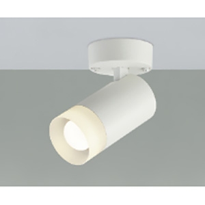 LEDシリンダースポットライト フランジタイプ 白熱球60W相当 散光配光 非調光 温白色 ランプ付 AS51742