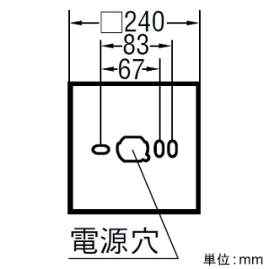 コイズミ照明 LED一体型階段通路非常灯・誘導灯 防雨型 白熱球60W相当 非調光 電球色 白 LED一体型階段通路非常灯・誘導灯 防雨型 白熱球60W相当 非調光 電球色 白 AR50738 画像2