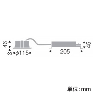 遠藤照明 LEDベースダウンライト 浅型 屋内・軒下兼用 高気密SB形 1000TYPE FHT32W・白熱球100W相当 埋込穴φ100mm 拡散配光 非調光 ナチュラルホワイト(4000K) 白 LEDベースダウンライト 浅型 屋内・軒下兼用 高気密SB形 1000TYPE FHT32W・白熱球100W相当 埋込穴φ100mm 拡散配光 非調光 ナチュラルホワイト(4000K) 白 ERD9363W 画像2