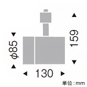 遠藤照明 LEDグレアレススポットライト ショートフード プラグタイプ 3000TYPE CDM-T70W相当 広角配光 非調光 ナチュラルホワイト(4200K) 白 LEDグレアレススポットライト ショートフード プラグタイプ 3000TYPE CDM-T70W相当 広角配光 非調光 ナチュラルホワイト(4200K) 白 ERS4776WA 画像2