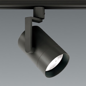 遠藤照明 LEDグレアレススポットライト ショートフード プラグタイプ 3000TYPE CDM-T70W相当 広角配光 非調光 温白色 黒 ERS4779BA