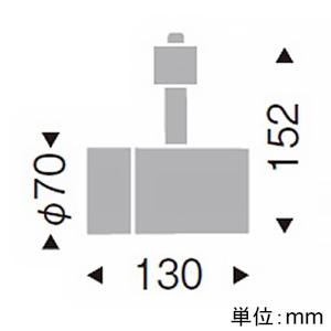 遠藤照明 LEDグレアレススポットライト ショートフード プラグタイプ 1400TYPE CDM-R35W相当 中角配光 調光・非調光兼用型 ナチュラルホワイト(4200K) 白 LEDグレアレススポットライト ショートフード プラグタイプ 1400TYPE CDM-R35W相当 中角配光 調光・非調光兼用型 ナチュラルホワイト(4200K) 白 ERS4802WB 画像2