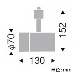 遠藤照明 LEDグレアレススポットライト ショートフード プラグタイプ 1400TYPE CDM-R35W相当 中角配光 調光・非調光兼用型 温白色 黒 LEDグレアレススポットライト ショートフード プラグタイプ 1400TYPE CDM-R35W相当 中角配光 調光・非調光兼用型 温白色 黒 ERS4805BB 画像2