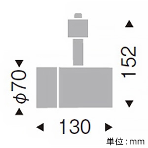 遠藤照明 LEDグレアレススポットライト ショートフード プラグタイプ 900TYPE 12V IRCミニハロゲン球50W相当 中角配光 調光・非調光兼用型 ナチュラルホワイト(4200K) 白 LEDグレアレススポットライト ショートフード プラグタイプ 900TYPE 12V IRCミニハロゲン球50W相当 中角配光 調光・非調光兼用型 ナチュラルホワイト(4200K) 白 ERS4811WB 画像2