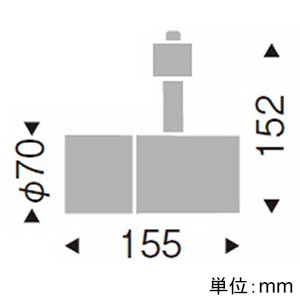 遠藤照明 LEDグレアレススポットライト ロングフード プラグタイプ 900TYPE 12V IRCミニハロゲン球50W相当 中角配光 調光・非調光兼用型 温白色 演色Ra96 LEDグレアレススポットライト ロングフード プラグタイプ 900TYPE 12V IRCミニハロゲン球50W相当 中角配光 調光・非調光兼用型 温白色 演色Ra96 ERS5008WB 画像2