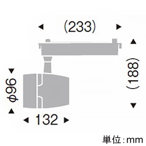 遠藤照明 LEDスポットライト プラグタイプ 3000TYPE CDM-T70W相当 超広角配光 非調光 ナチュラルホワイト(4200K) 白 LEDスポットライト プラグタイプ 3000TYPE CDM-T70W相当 超広角配光 非調光 ナチュラルホワイト(4200K) 白 ERS4560WB 画像2