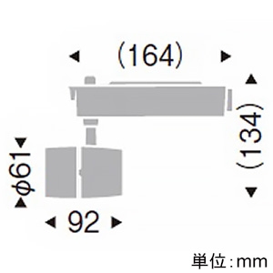 遠藤照明 LEDスポットライト プラグタイプ 900TYPE 12V IRCミニハロゲン球50W相当 中角配光 無線調光 温白色 黒 LEDスポットライト プラグタイプ 900TYPE 12V IRCミニハロゲン球50W相当 中角配光 無線調光 温白色 黒 EFS4874B 画像2