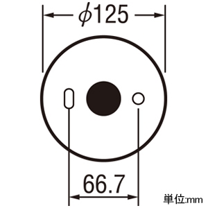 オーデリック 【生産完了品】LED門柱灯 防雨型 白熱灯器具60W相当 LED電球一般形 口金E26 昼白色 化粧ネジ式 LED門柱灯 防雨型 白熱灯器具60W相当 LED電球一般形 口金E26 昼白色 化粧ネジ式 OG042127ND1 画像2