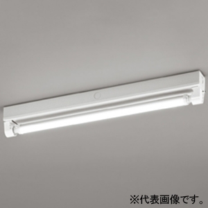 オーデリック LEDベースライト ≪LED-TUBE≫ 高演色LED 直付型 20形 トラフ型 1灯用 1050lmタイプ FL20W相当 LEDランプ型 片側給電・片側配線タイプ 温白色 非調光タイプ XL551135RD