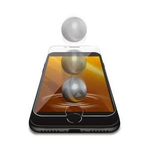 ELECOM iPhone SE 第3世代 ガラスフィルム 保険付 SHOCKP PM-A22SFLGZ-I
