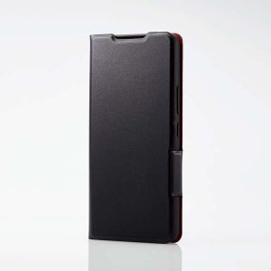 ELECOM Galaxy A53 5G ソフトレザーケース 薄型 磁石付き PM-G224PLFUBK