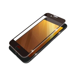 ELECOM iPhone SE 第3世代 フルカバーガラスフィルム PM-A22SFLKGRBK