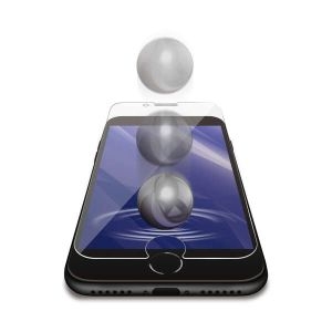 ELECOM iPhone SE 第3世代 ガラスフィルム SHOCKPLOOF PM-A22SFLGZOM