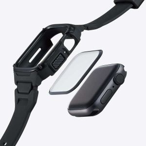 ELECOM Apple Watch41mm用ZEROSHOCK バンパーバンド一 Apple Watch41mm用ZEROSHOCK バンパーバンド一 AW-21BBBZEROBK 画像4