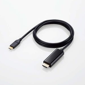 ELECOM USB Type-C(TM)用HDMI映像変換ケーブル USB Type-C(TM)用HDMI映像変換ケーブル MPA-CHDMI10BK 画像3