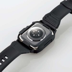 ELECOM 【生産完了品】Apple Watch45mm用ZEROSHOCK バンパーバンド一 Apple Watch45mm用ZEROSHOCK バンパーバンド一 AW-21ABBZEROBK 画像3