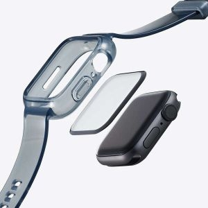 ELECOM Apple Watch41mm用ソフトバンパーバンド一体型 Apple Watch41mm用ソフトバンパーバンド一体型 AW-21BBBUBKC 画像4