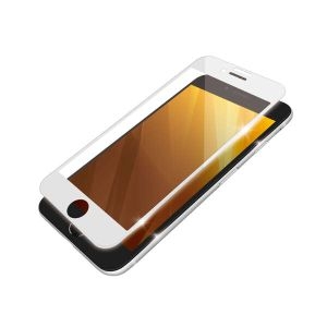 ELECOM iPhone SE 第3世代 フルカバーガラスフィルム PM-A22SFLKGRWH