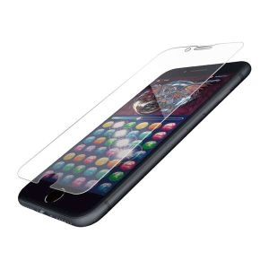 ELECOM iPhone SE 第3世代 ガラスフィルム ゲーミング ブルーラ PM-A22SFLGGEBL
