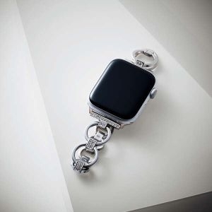 ELECOM Apple Watch用ステンレスバンド ストーン付 Apple Watch用ステンレスバンド ストーン付 AW-45BDSSJSV 画像3