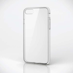 ELECOM iPhone SE 第3世代 ハイブリッドケース ガラス クリア iPhone SE 第3世代 ハイブリッドケース ガラス クリア PM-A22SHVCG1CR