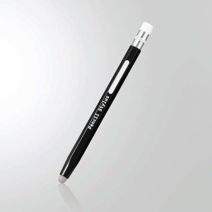 ELECOM 【生産完了品】鉛筆型タッチペン/黒色 P-TPENSBK