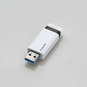 ELECOM USB3.1(Gen1)対応 ノック式USBメモリ USB3.1(Gen1)対応 ノック式USBメモリ MF-PKU3128GWH