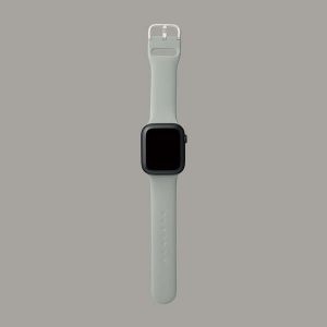 ELECOM Apple Watch用シリコンバンド ニュアンスカラー Apple Watch用シリコンバンド ニュアンスカラー AW-45BDSCGGY 画像3
