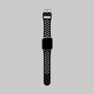 ELECOM Apple Watch用シリコンバンド アクティブタイプ Apple Watch用シリコンバンド アクティブタイプ AW-40BDSCNBK 画像5