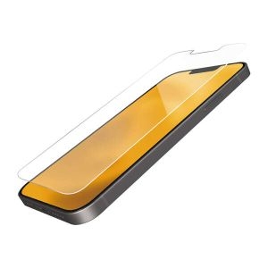 ELECOM iPhone 13 mini ガラスライクフィルム 薄型 PM-A21AFLGL