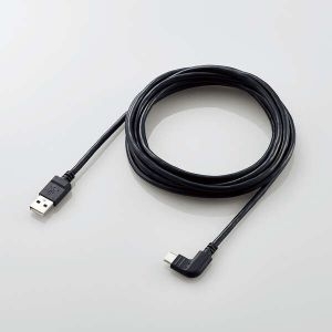ELECOM カメラ接続用L字USBケーブル(Type-Cタイプ) カメラ接続用L字USBケーブル(Type-Cタイプ) DGW-ACL30BK 画像3