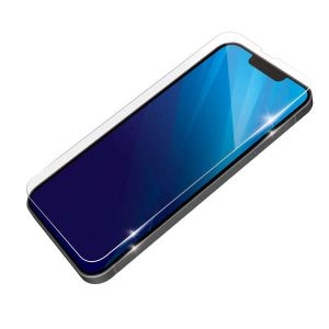 ELECOM iPhone13/13Proガラスフィルム カバー99% 0.33mmBLC iPhone13/13Proガラスフィルム カバー99% 0.33mmBLC PM-A21BFLKGGBL