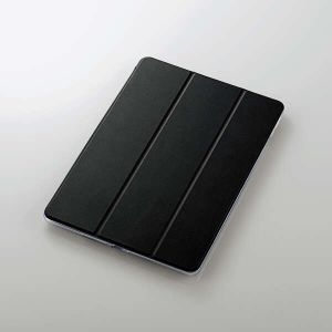 ELECOM 【生産完了品】iPad 10.2インチ(2019/2020年モデル) ハイブリッドフラップケース スリープ対応 TB-A20RHVCFBK